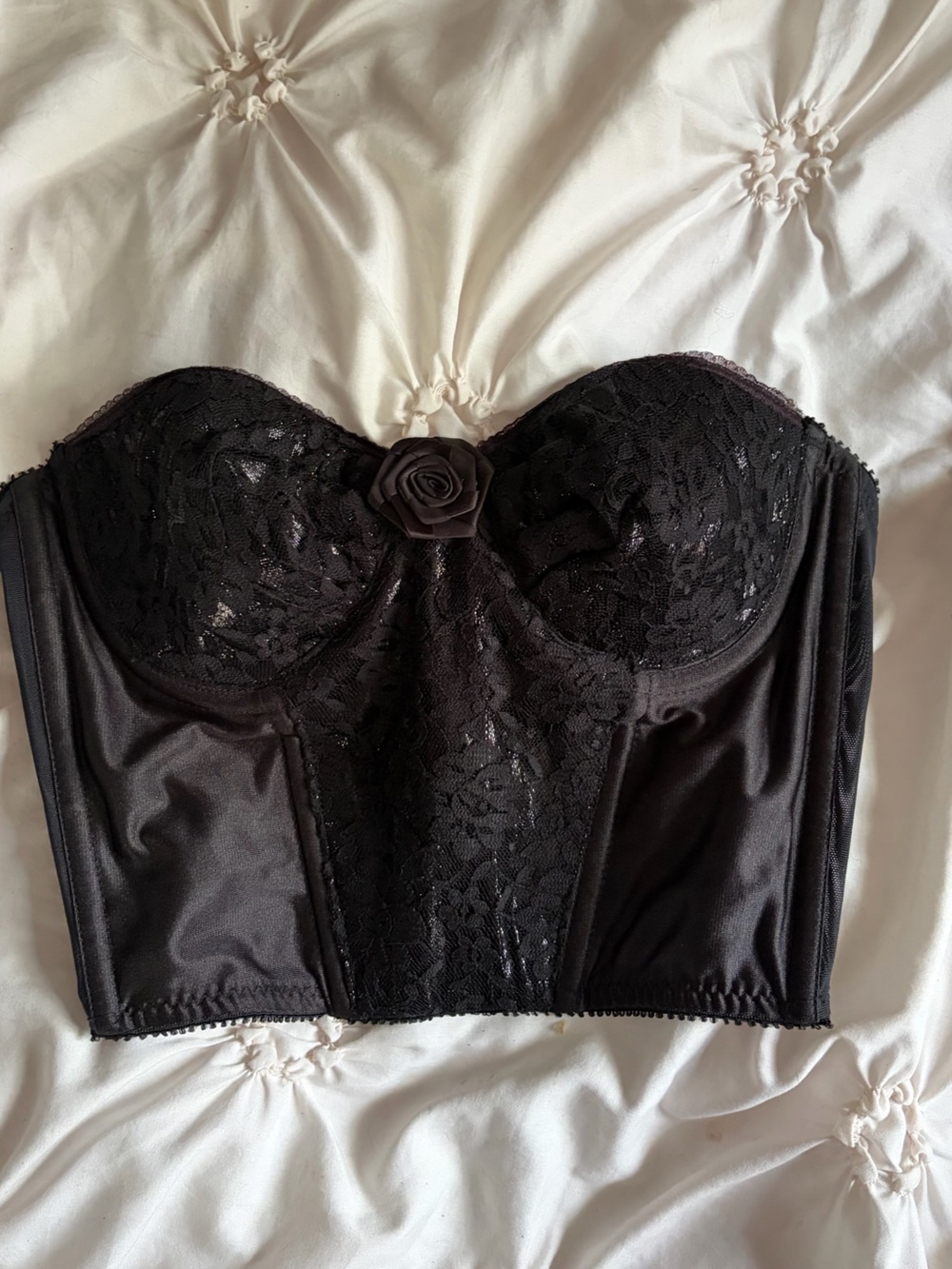 Vintage Rosette bustier top